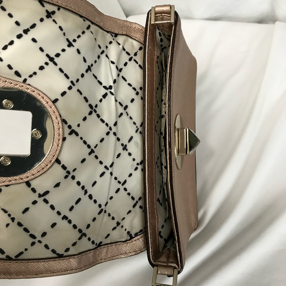 Kate Spade Newbury Lane Sally Crossbody in Rose Gold GUC - Picture 6 of 6